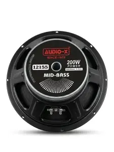 Audio-X 12155 Mid-Bass Speaker | 200W Power | 8 Ohm Professional Driver - Buy in Patna Bihar